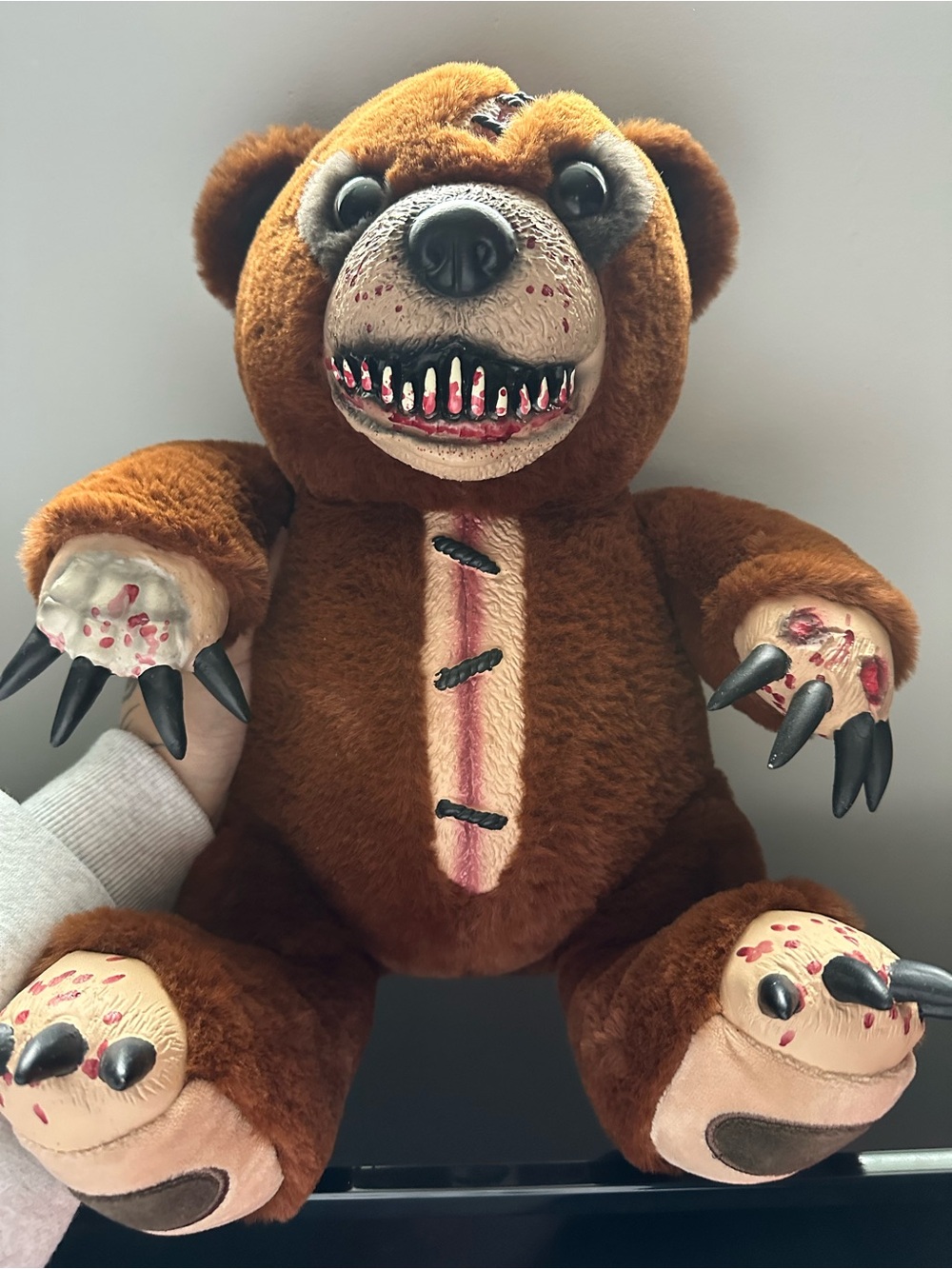 Spirit Halloween horror teddy bear